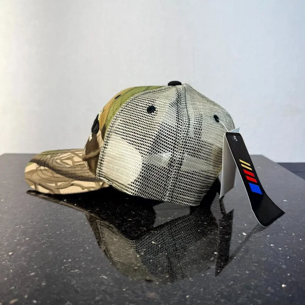 NASCR Michigan International Speedway Camo Adjustable Hat‎ NEW